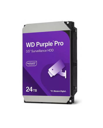 western digital Dysk WD Purple™ Pro WD241PURP 24TB 3,5'' 7200 512MB SATA III