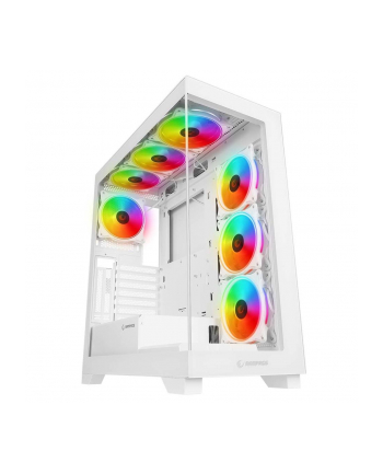 Obudowa Rampage Hydra V3 4x120mm wentylator, RGB, biała