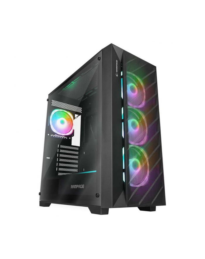 Obudowa Rampage PRIME Mesh 4x wentylator ARGB + hub E-ATX główny