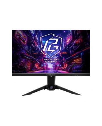 Monitor ASRock 27'' Phantom Gaming Monitor PG27FFX2A IPS FHD 520Hz 2xHDMI DP HUB WiFi głośniki