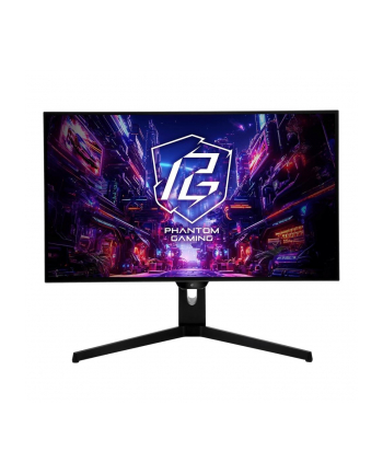 Monitor ASRock 27'' Phantom Gaming Monitor PGO27QFS WOLED QHD 240Hz 2xHDMI 2xDP HUB głośniki