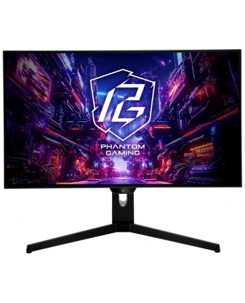 Monitor ASRock 27'' Phantom Gaming Monitor PGO27QFS WOLED QHD 240Hz 2xHDMI 2xDP HUB głośniki