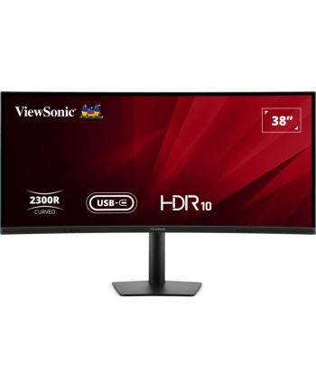 viewsonic europe Monitor ViewSonic 38'' VA3820C IPS WQHD+ 75Hz 2xHDMI DP HUB głośniki