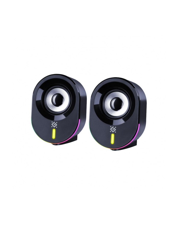Głośniki Defender SOLAR 8 2.0 10W Bluetooth USB podświetlenie RGB główny