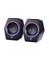 Głośniki Defender SOLAR 9 2.0 10W Bluetooth USB podświetlenie RGB - nr 1