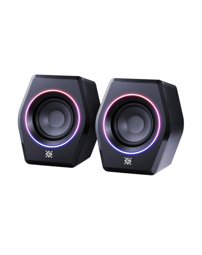 Głośniki Defender SOLAR 9 2.0 10W Bluetooth USB podświetlenie RGB główny