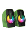 Głośniki komputerowe Rampage RMS-G7 FALSETTO gamingowe 2.0 6W RGB USB - nr 1