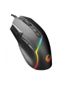 Mysz przewodowa Rampage SMX-G39 Comfort gamingowa, programowalna 12800 DPI RGB, czarna - nr 1