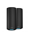 System Mesh Netgear Orbi RBE972SB Quad-Band WiFi 7 BE27000 Black 2-pack router + satelita - nr 1