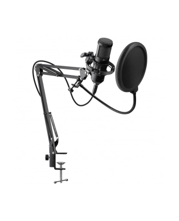 Mikrofon przewodowy Defender SPACE GMC 450 ze statywem STREAM strumieniowy USB