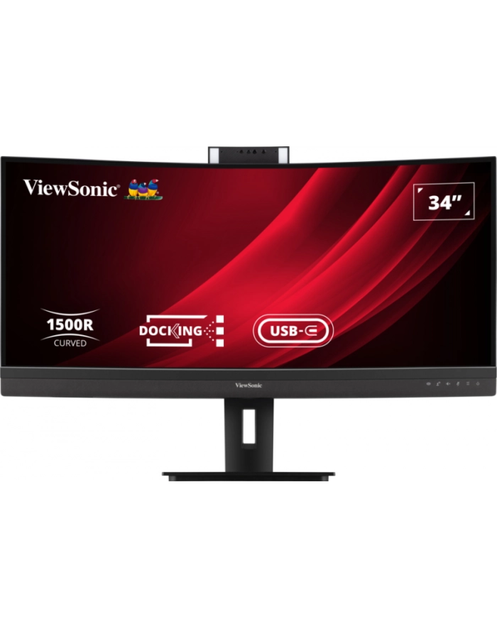 viewsonic europe Monitor ViewSonic 34” VG3457CV MVA UWQHD 100Hz 2xHDMI DP HUB RJ45 głośniki główny