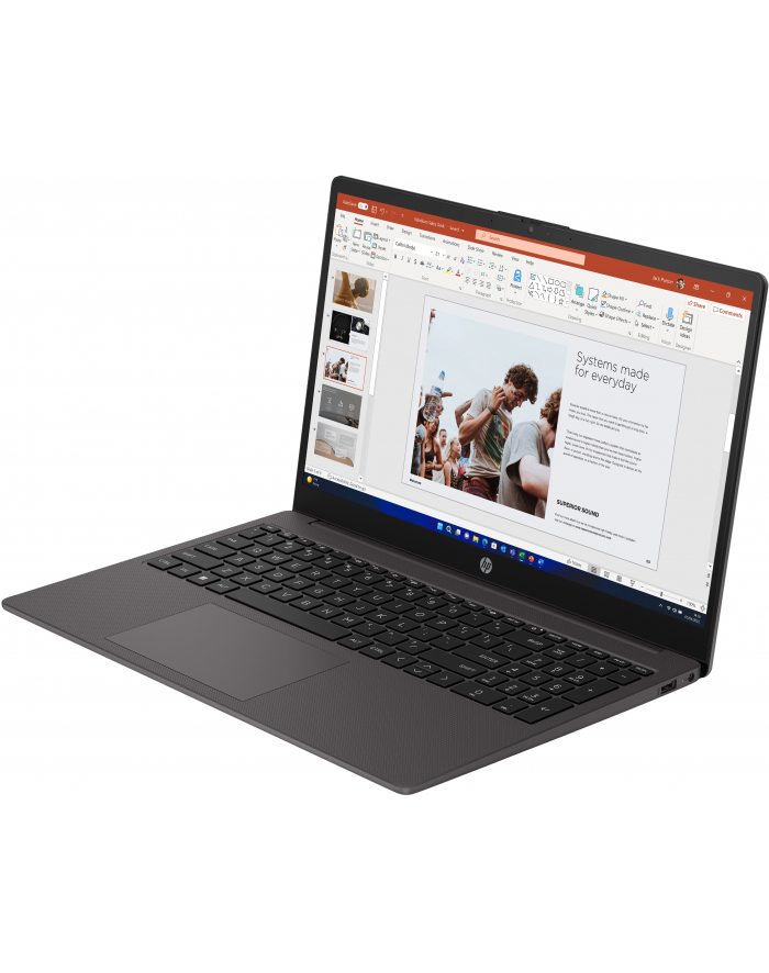 Notebook HP 250 G10 15,6''FHD/i5-1334U/16GB/SSD512GB/IrisXe/W11 Dark Ash Silver główny