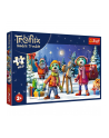Puzzle 24el Maxi - XMas Trefliki lepią bałwana / Rodzina treflików 14375 Trefl - nr 1
