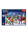 Puzzle 24el Maxi - XMas Trefliki lepią bałwana / Rodzina treflików 14375 Trefl - nr 3