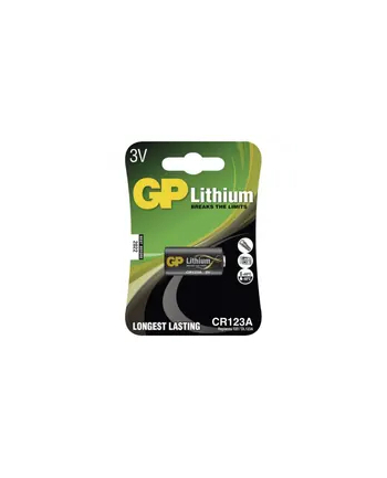 gp battery Bateria CR123 (foto litowa) GP blister 1 szt.
