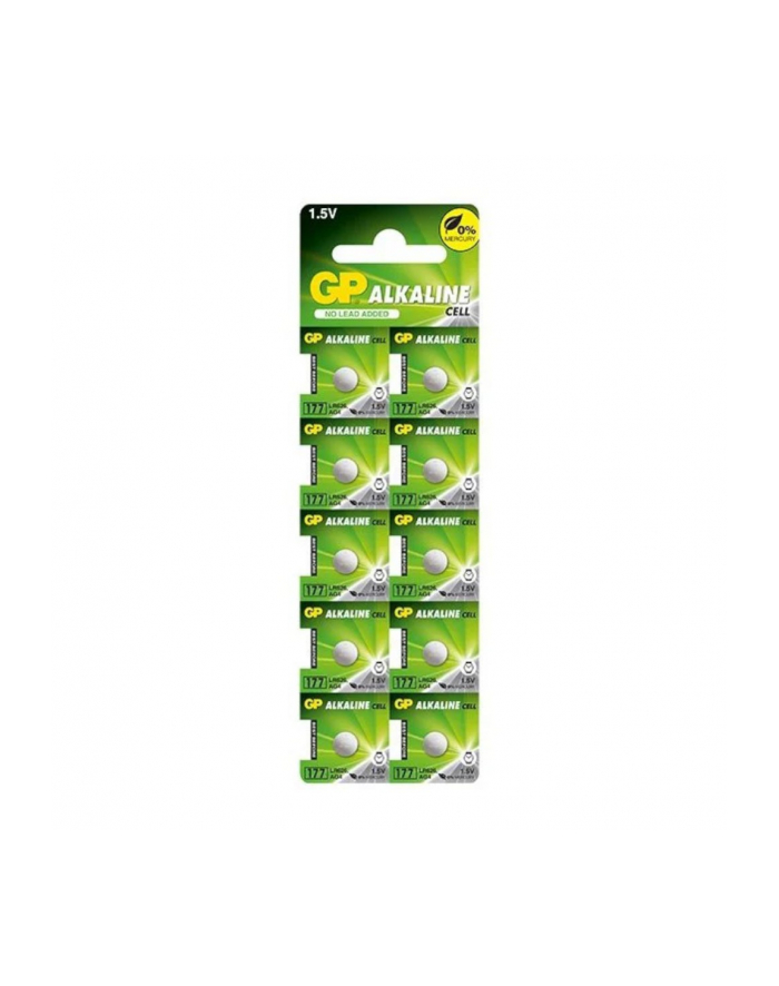 gp battery Baterie alkaliczne MINI GP 177/G4/AG4/LR626/LR66 blister 10szt. główny