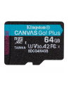 kingston Karta pamięci microSD 64GB Canvas Go! Plus 200MB/s A2 U3 V30 - nr 4