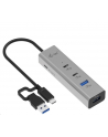 i-tec Uniwersalny metalowy ładujący HUB 2xUSB-C/2xUSB-A PD 85W - nr 10