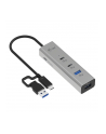 i-tec Uniwersalny metalowy ładujący HUB 2xUSB-C/2xUSB-A PD 85W - nr 17