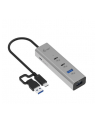 i-tec Uniwersalny metalowy ładujący HUB 2xUSB-C/2xUSB-A PD 85W - nr 1