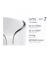 System Mesh Netgear Orbi RBE770 Tri-Band WiFi 7 BE11000 satelita - nr 3