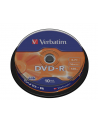 DVD-R Verbatim [ cake box 10 | 4.7GB | 16x | matte silver ] - nr 11