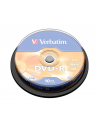 DVD-R Verbatim [ cake box 10 | 4.7GB | 16x | matte silver ] - nr 14