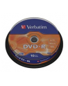 DVD-R Verbatim [ cake box 10 | 4.7GB | 16x | matte silver ] - nr 4