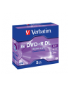 DVD+R DL Verbatim [ jewel case 5 | 8.5GB | 8x | matte silver ] - nr 4