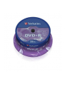 Płytki DVD+R Verbatim - cake box 25, 4.7GB, 16x, matte silver / 25 sztuk - nr 6