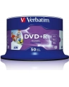 DVD+R Verbatim [ cake box 50 | 4.7GB | 16x | do nadruku Wide Photo ] - nr 25
