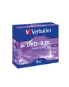 DVD+R DL Verbatim [ jewel case 5 | 8.5GB | 8x | matte silver ] - nr 10