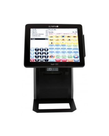 Olympia Kasse Touch 200 Tse Schwarz Hinweis Beachten (949904002)