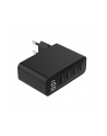 gembird Ładowarka uniwersalna 100W GaN 1xUSB-A 3xUSB-C szybkie ładowanie LCD czarna - nr 4