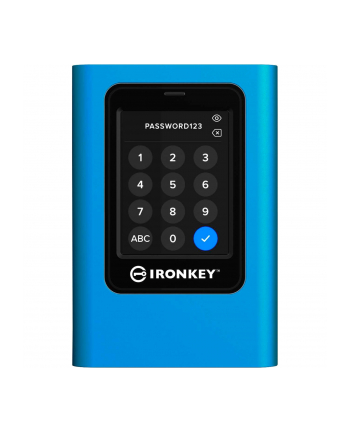 kingston Zewnętrzny dysk SSD IKVP80ES 7680GB USB3.2 Gen1 Szyfrowany