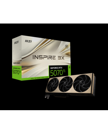 Karta graf MSI RTX 5070 Ti 16G INSPIRE 3X OC
