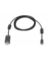 digitus Kabel USB Type-C/HDMI M/M USB 3.1 Gen.2 SuperSpeed+ 4K/60Hz 18Gbps 2m czarny - nr 30