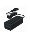 gembird Ładowarka uniwersalna 100W GaN 2xUSB-A 2xUSB-C szybkie ładowanie czarna - nr 1