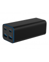 gembird Ładowarka uniwersalna 100W GaN 2xUSB-A 2xUSB-C szybkie ładowanie czarna - nr 6