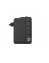gembird Ładowarka uniwersalna 100W GaN 1xUSB-A 3xUSB-C szybkie ładowanie LCD czarna - nr 1