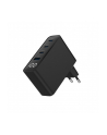 gembird Ładowarka uniwersalna 100W GaN 1xUSB-A 3xUSB-C szybkie ładowanie LCD czarna - nr 2