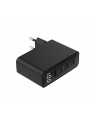 gembird Ładowarka uniwersalna 100W GaN 1xUSB-A 3xUSB-C szybkie ładowanie LCD czarna - nr 4