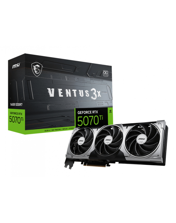 MSI GeForce RTX 5070 Ti 16G VENTUS 3X OC (V531-092R ) główny
