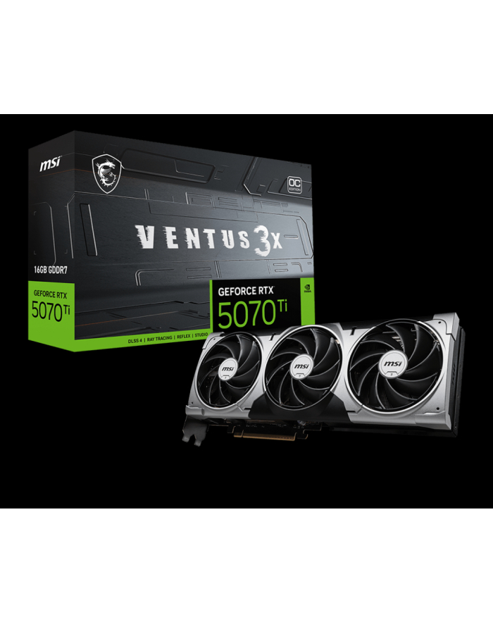 MSI GeForce RTX 5070 Ti 16G VENTUS 3X OC (V531-092R ) główny