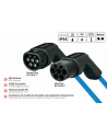 Alcasa Kabel zasilający Kabelmeister EVC02-050B kabel zasilające Czarny, Niebieski 5 m - nr 3