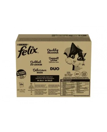 purina nestle PURINA FELIX FANTASTIC DUO Mix 120x85g