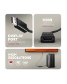 axagon RVD-HI20N Adapter aktywny DisplayPort -> HDMI 1.4, 4K/60Hz, kabel 15cm - nr 12