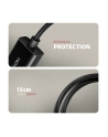 axagon RVD-HI20N Adapter aktywny DisplayPort -> HDMI 1.4, 4K/60Hz, kabel 15cm - nr 13