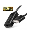 axagon RVD-HI20N Adapter aktywny DisplayPort -> HDMI 1.4, 4K/60Hz, kabel 15cm - nr 28