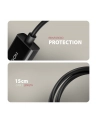 axagon RVD-HI20N Adapter aktywny DisplayPort -> HDMI 1.4, 4K/60Hz, kabel 15cm - nr 37